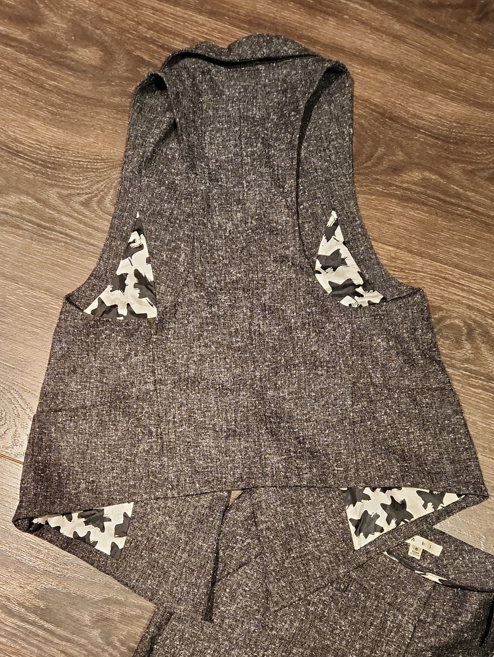 โค๏ธ CABI SOHO SPECKLE TWEED WIDE LEG PANTS AND VEST SET - Picture 13 of 15